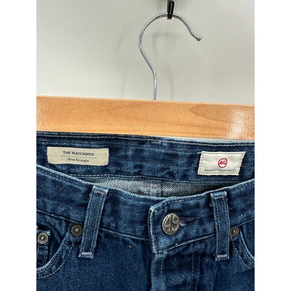 Adriano Goldschmied AG The Matchbox Slim Straight Denim Jeans Mens Size 30R - Picture 5 of 8
